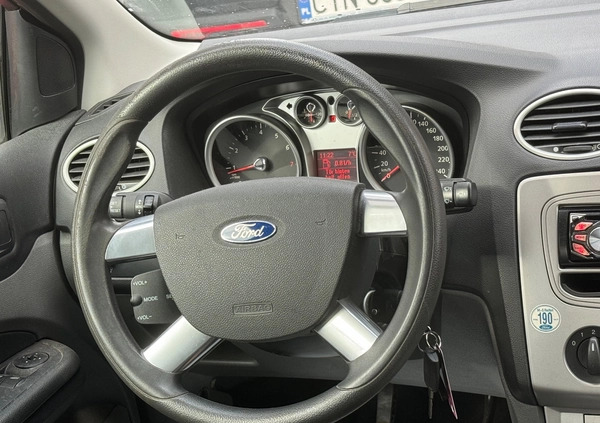 Ford Focus cena 12222 przebieg: 169000, rok produkcji 2009 z Inowrocław małe 277